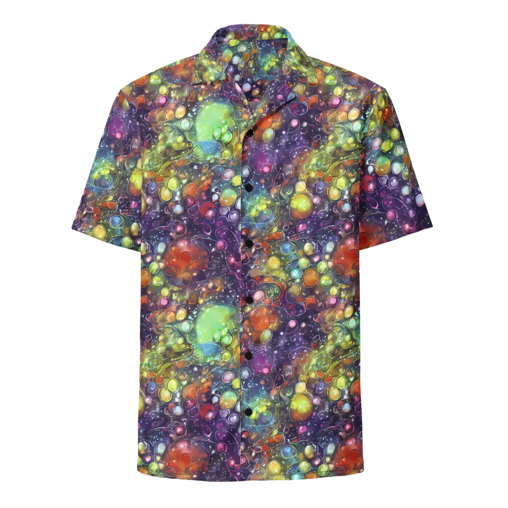 Galactic Nectar on Button Shirt — Front