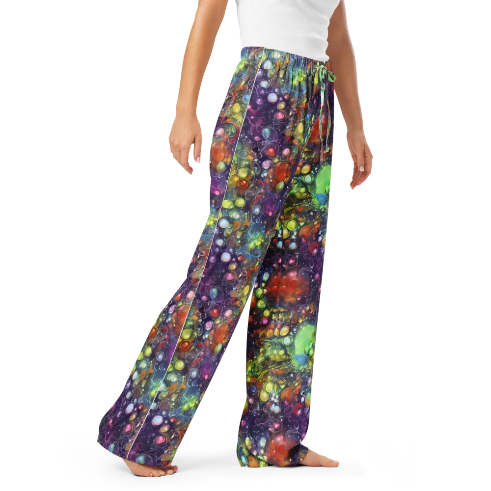 Galactic Nectar on Women's Pajama Pants — Right Front