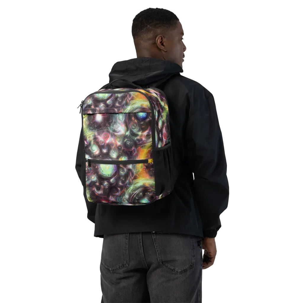 Opal Afterdark on Utility Backpack — Back