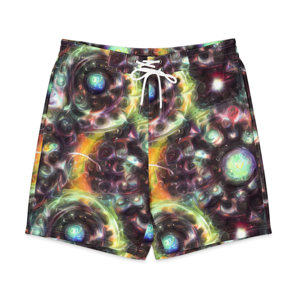 Opal Afterdark on Men's Board Shorts — Front