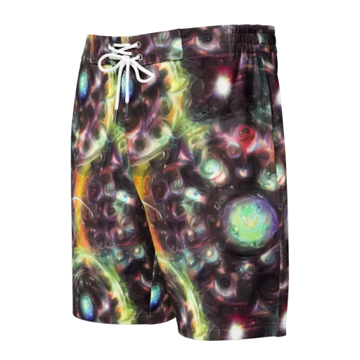 Opal Afterdark on a Men's Board Shorts