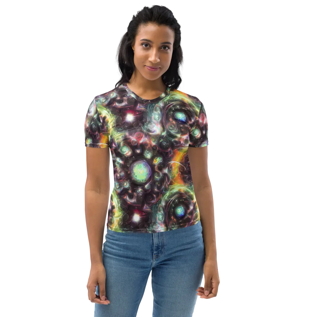 Opal Afterdark on Women's Crew Neck T-Shirt — Front