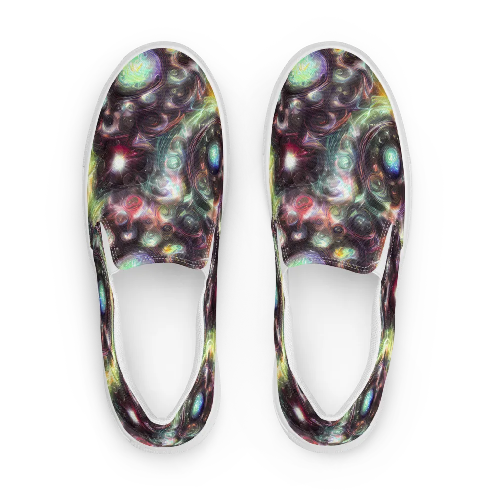 Opal Afterdark on Women's Slip-On Canvas Shoes — Front