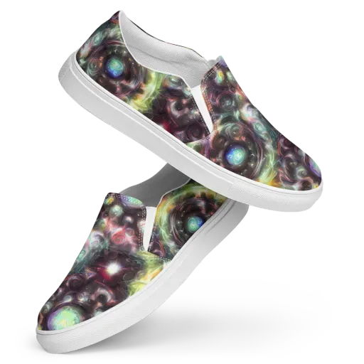 Opal Afterdark on a Women's Slip-On Canvas Shoes