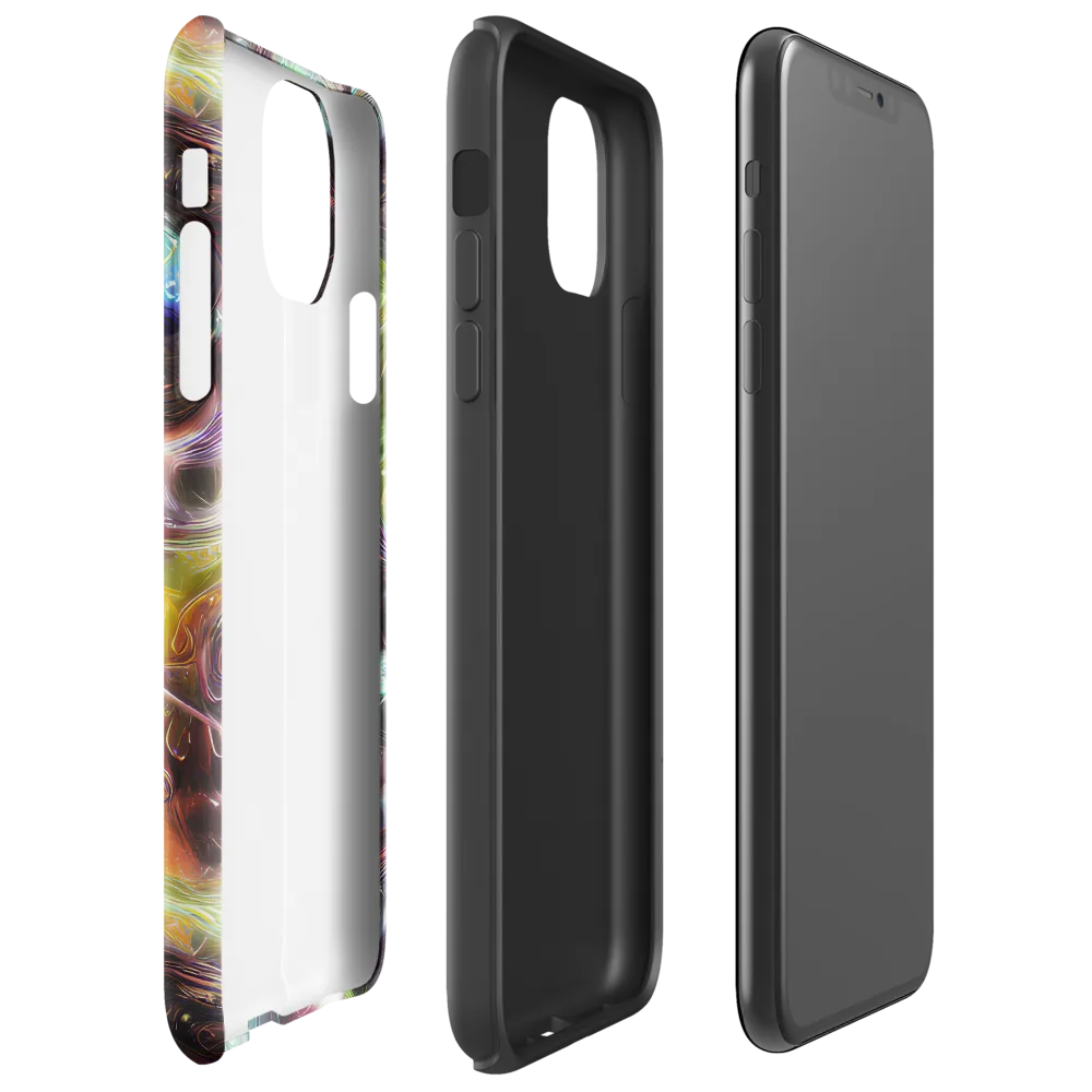 Opal Afterdark on Tough Case for iPhone® — Right
