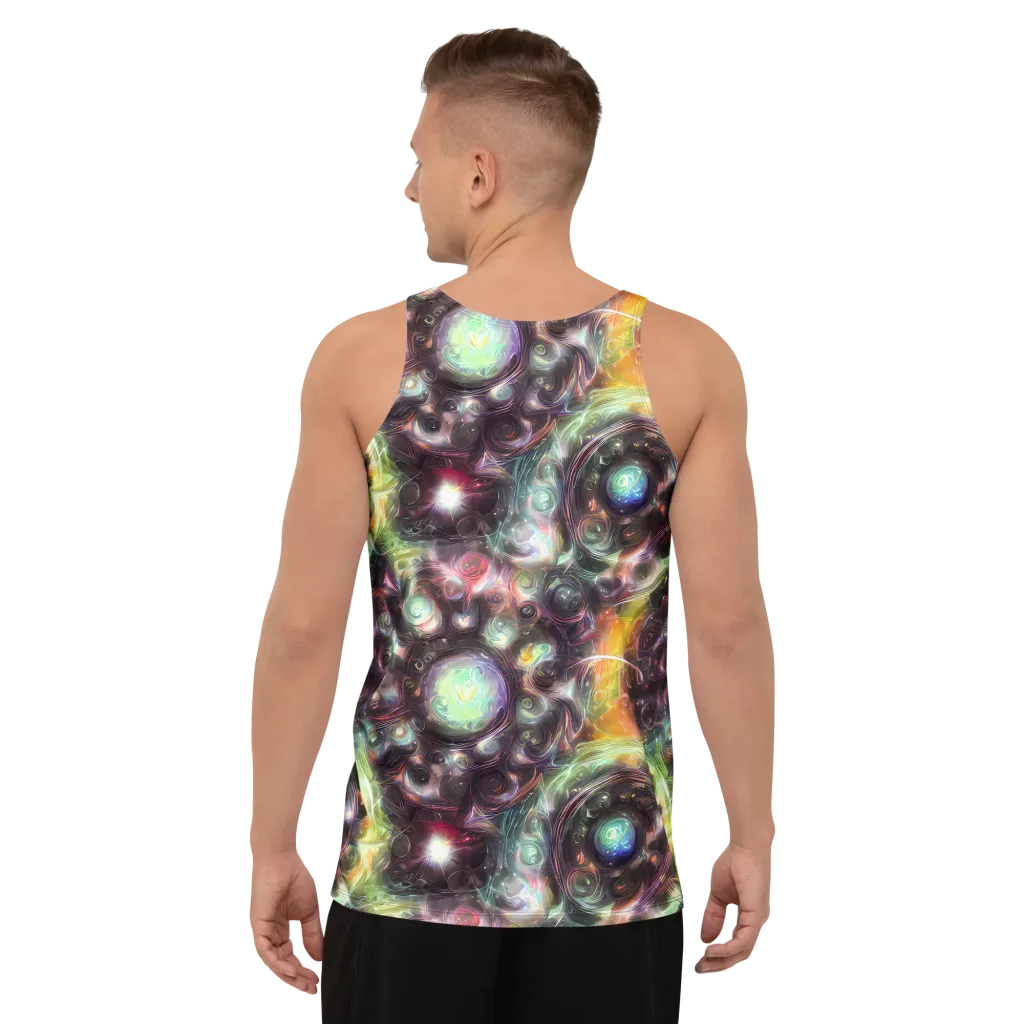 Opal Afterdark on Men's Tank Top — Back