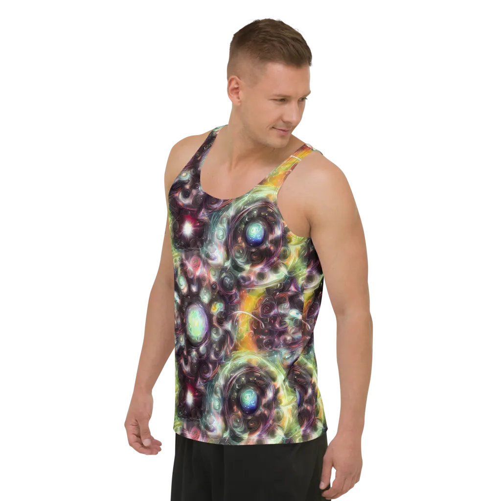 Opal Afterdark on Men's Tank Top — Left Front