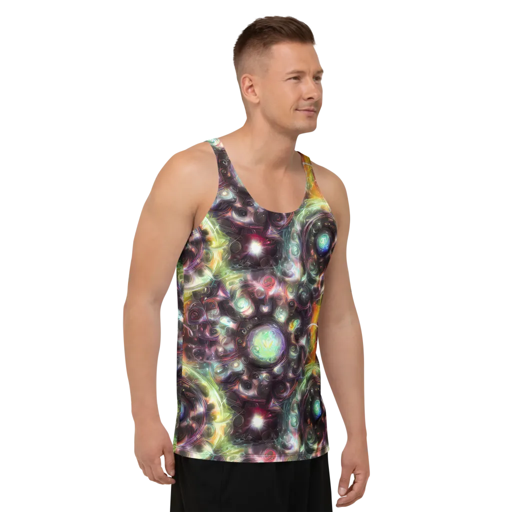 Opal Afterdark on Men's Tank Top — Right Front