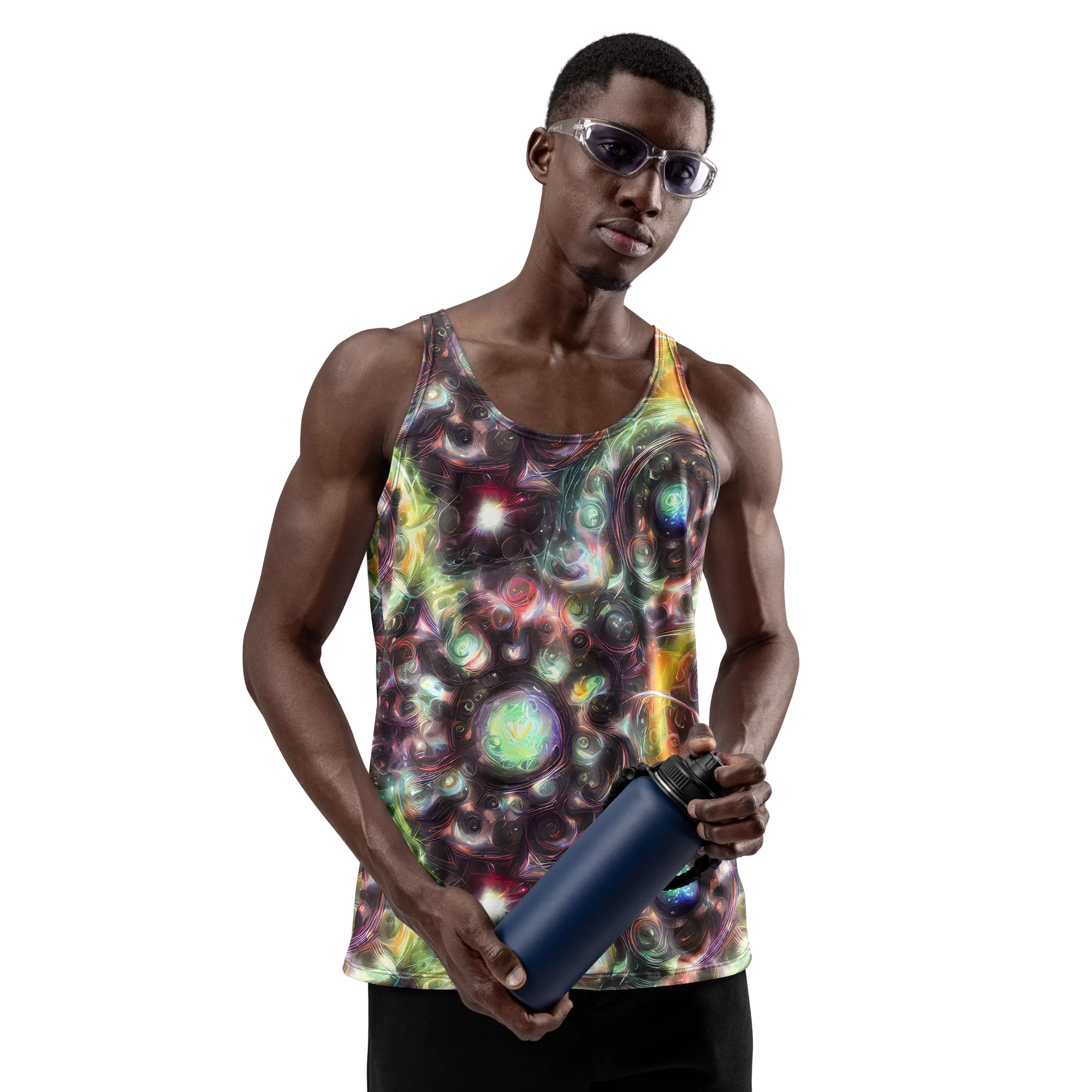 Opal Afterdark on Men's Tank Top — Front