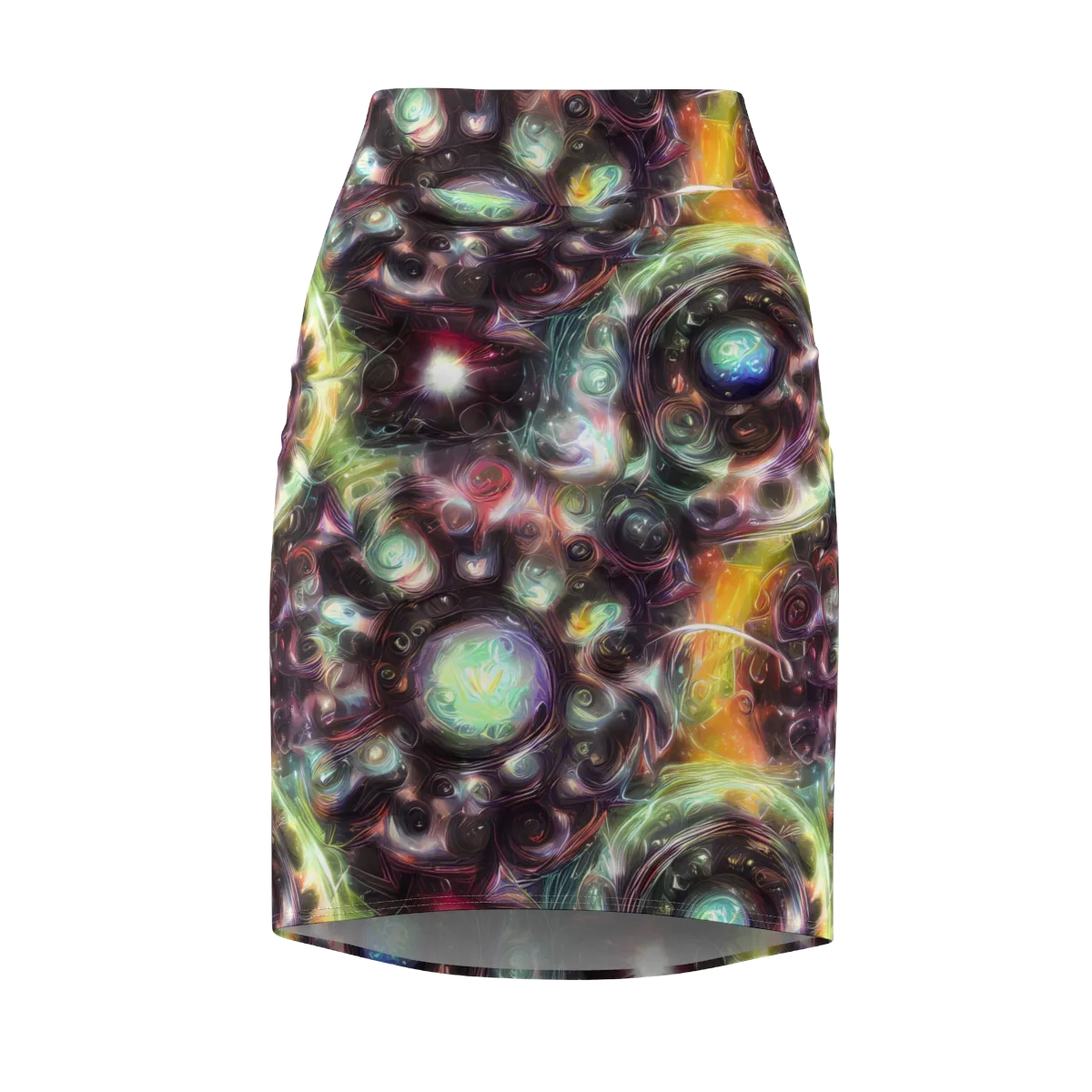Opal Afterdark on Pencil Skirt — Front