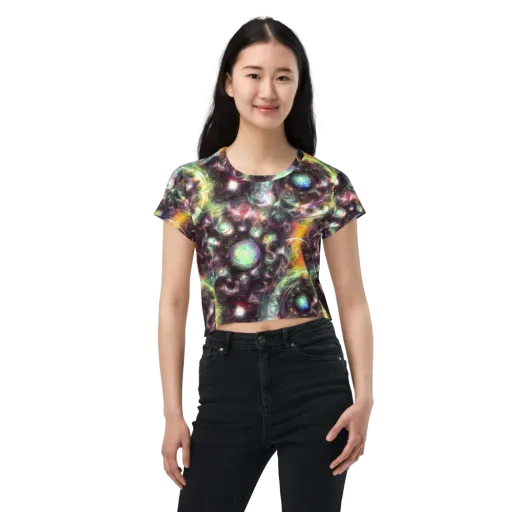 Opal Afterdark on a Crop Tee
