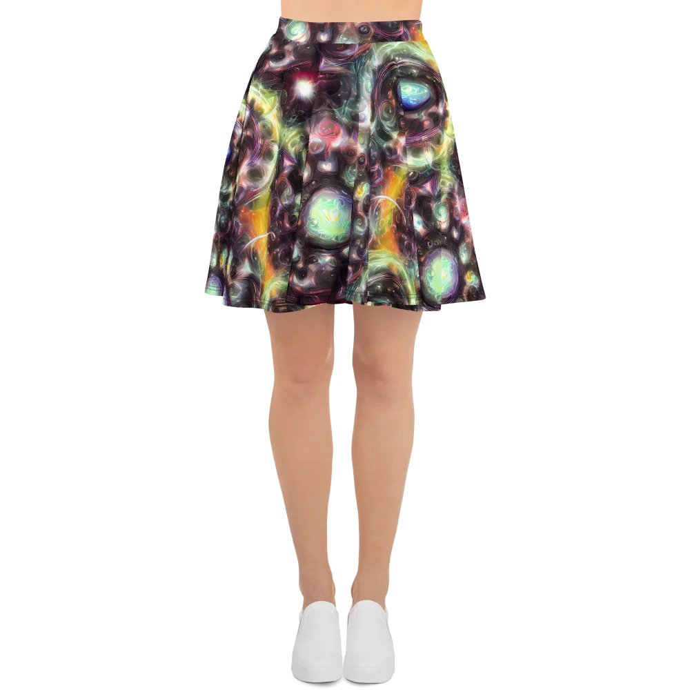 Opal Afterdark on Skater Skirt — Front