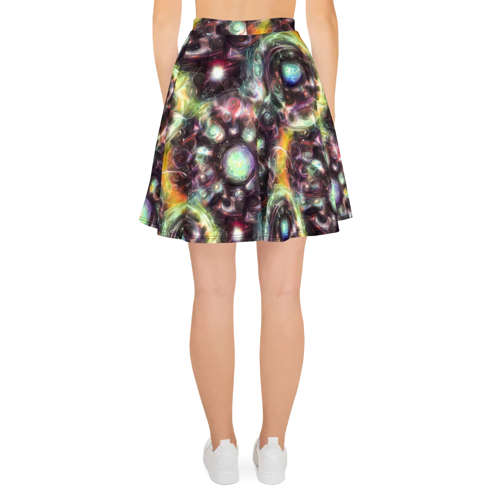Opal Afterdark on Skater Skirt — Back