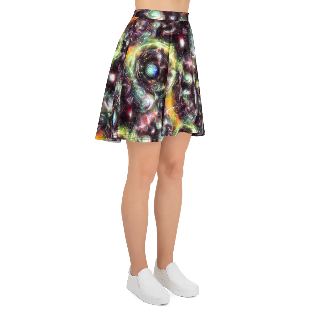 Opal Afterdark on Skater Skirt — Right