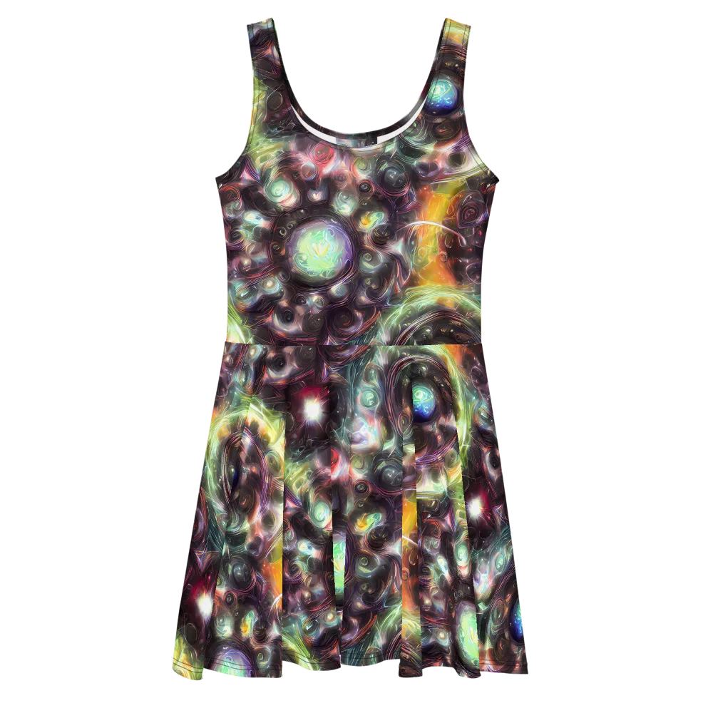 Opal Afterdark on Skater Dress — Front