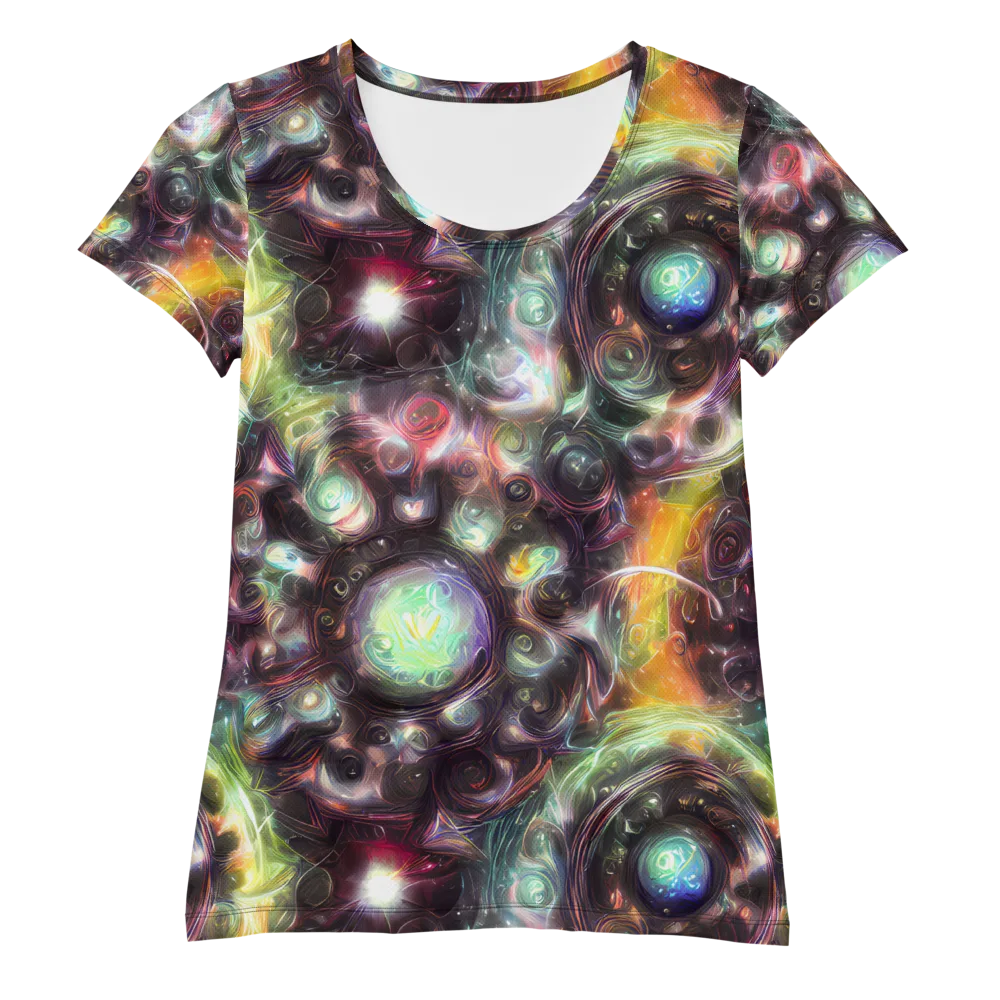 Opal Afterdark on Women's Athletic T-Shirt — Front