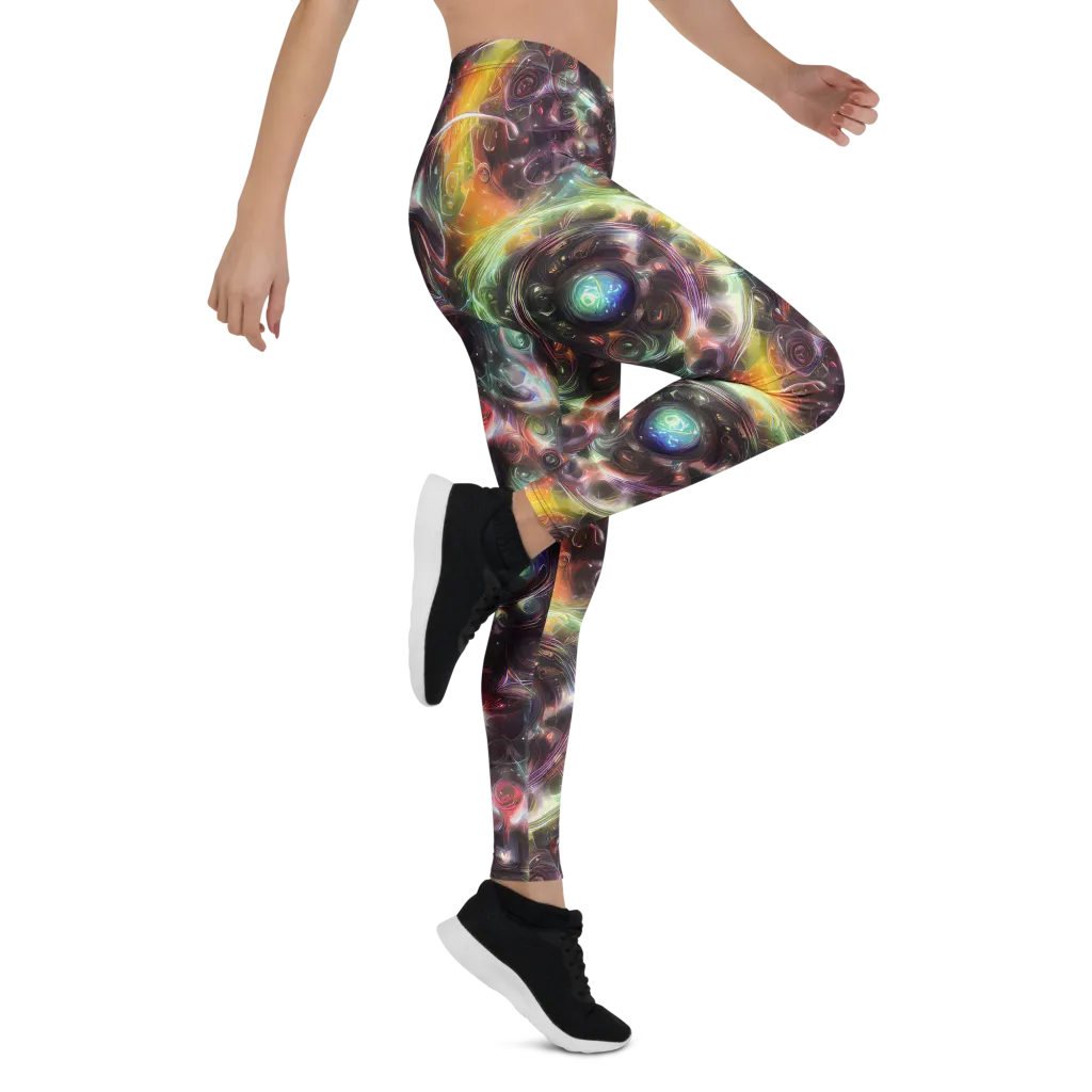 Opal Afterdark on Leggings — Right
