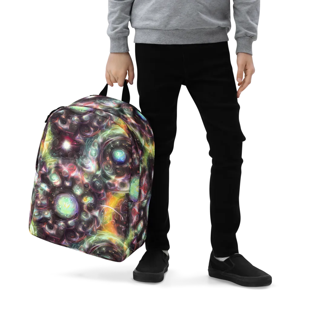 Opal Afterdark on Minimalist Backpack — Zoomed-in