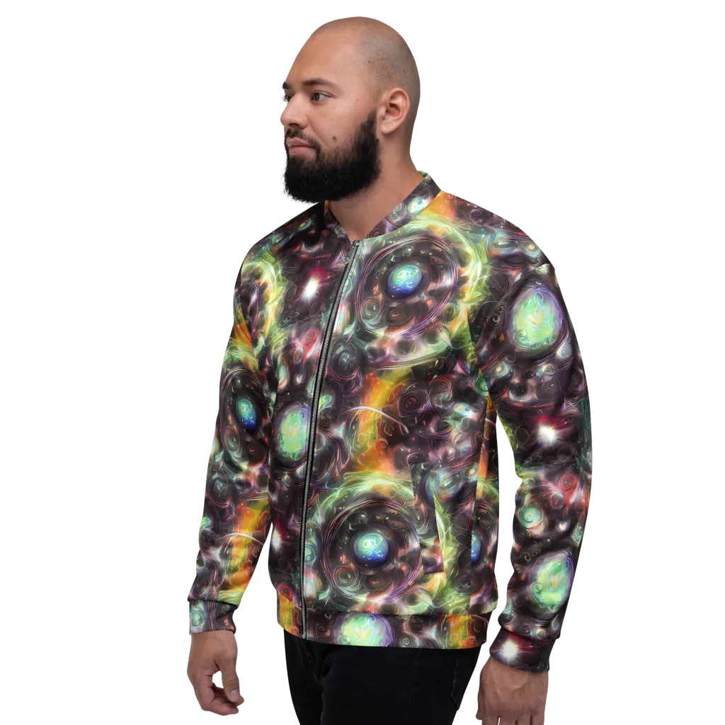 Opal Afterdark on Bomber Jacket — Left