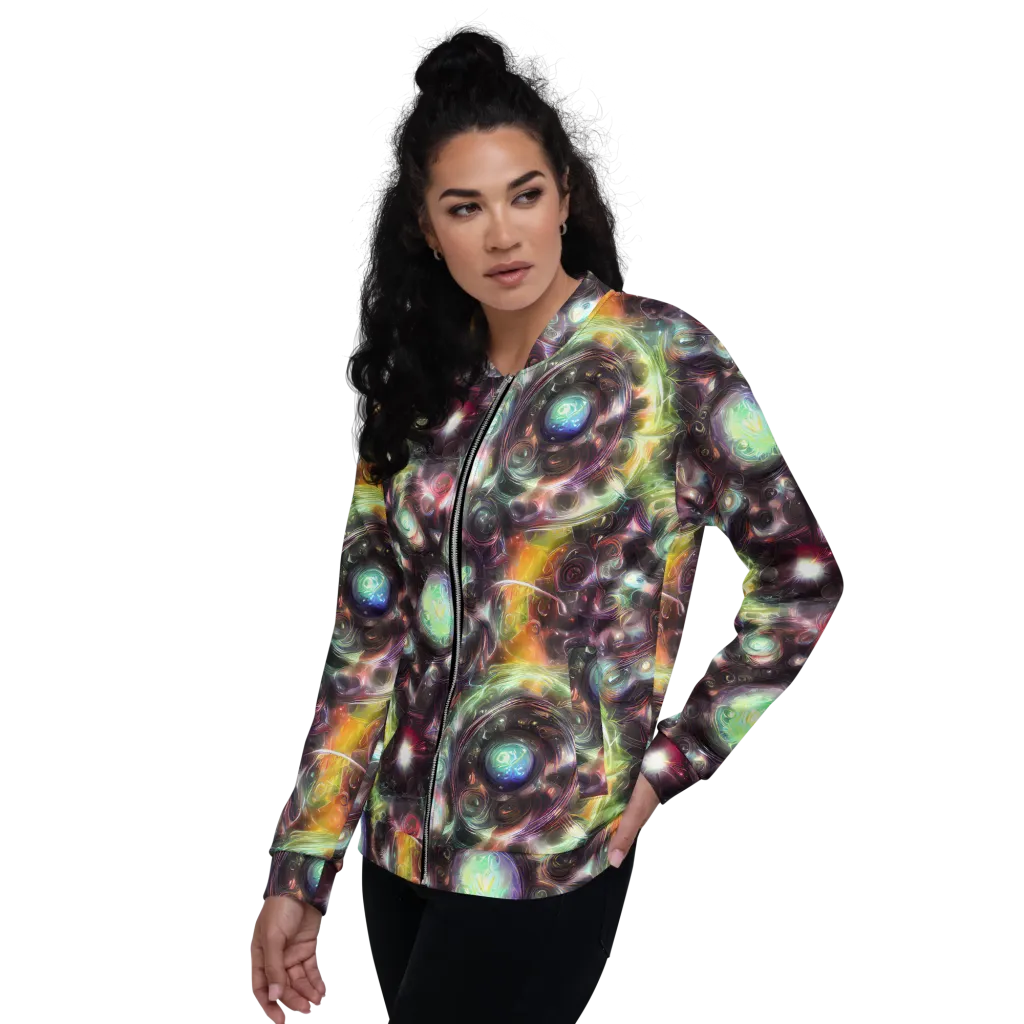 Opal Afterdark on Bomber Jacket — Left
