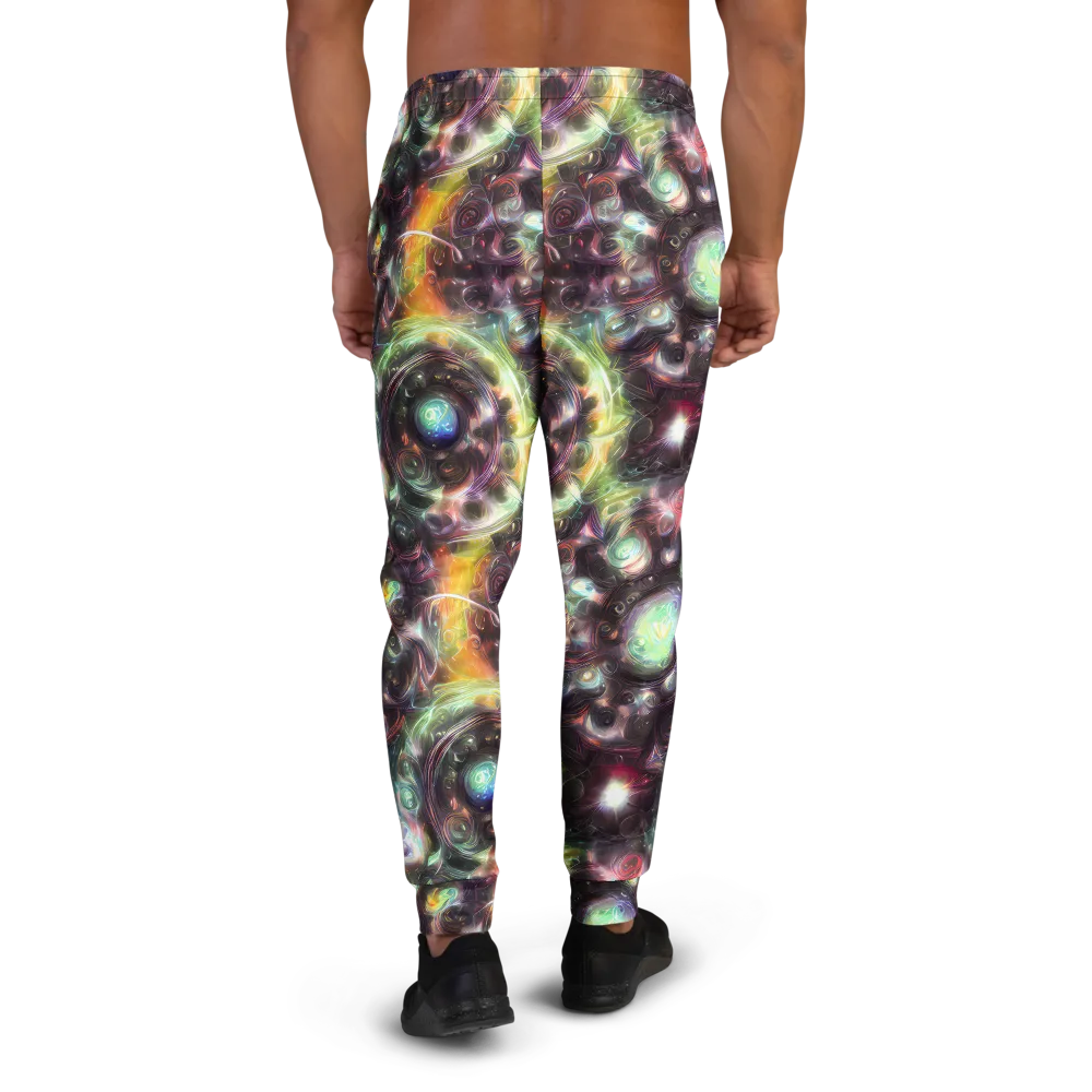 Opal Afterdark on Men's Joggers — Back