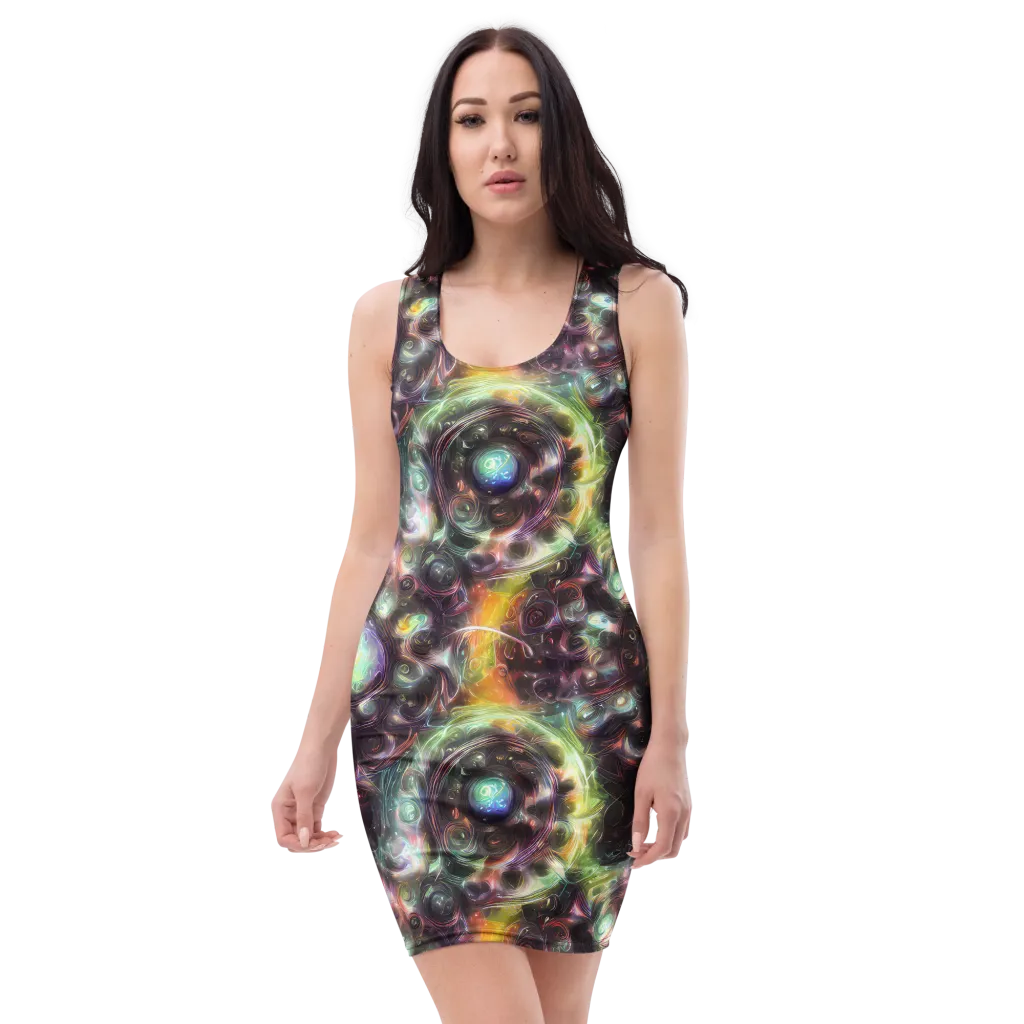 Opal Afterdark on Bodycon Dress — Front