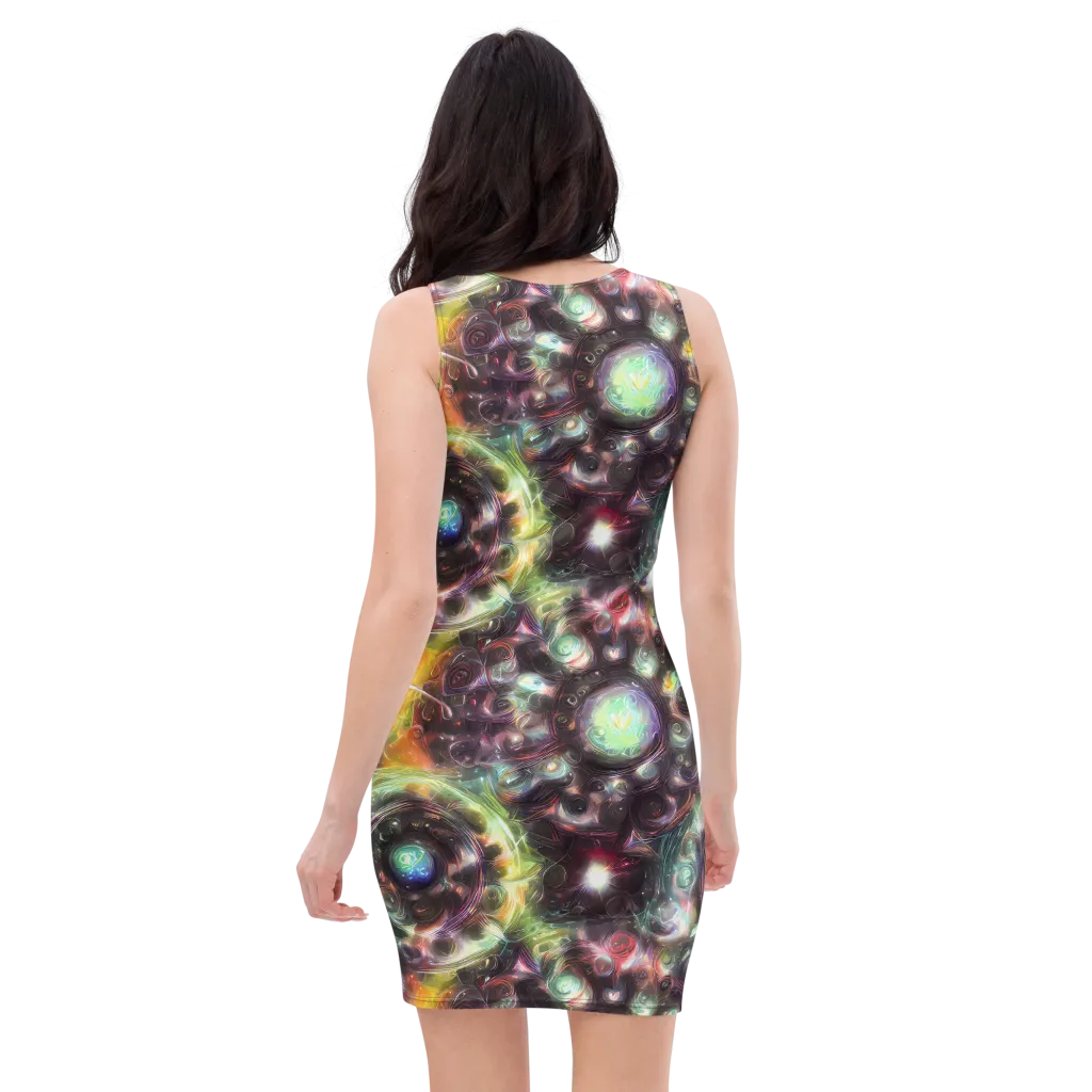 Opal Afterdark on Bodycon Dress — Back