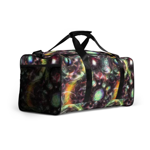 Opal Afterdark on a Duffle Bag