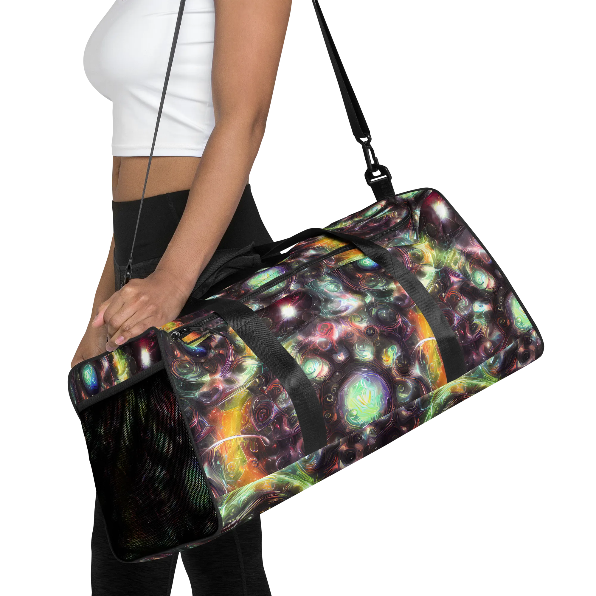 Opal Afterdark on Duffle Bag — Front