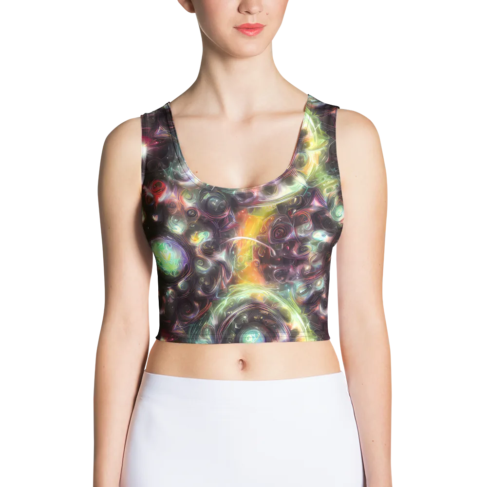 Opal Afterdark on Crop Top — Front