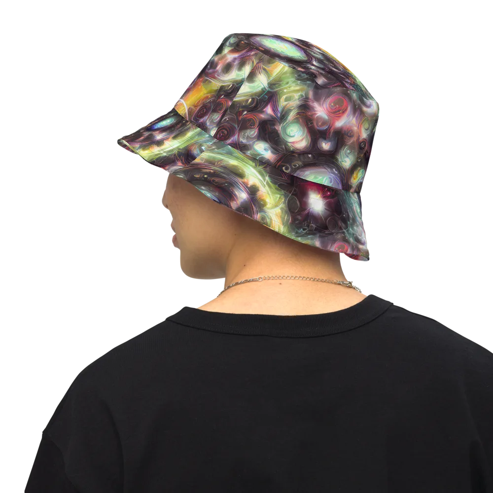 Opal Afterdark on Reversible Bucket Hat — Back Inside
