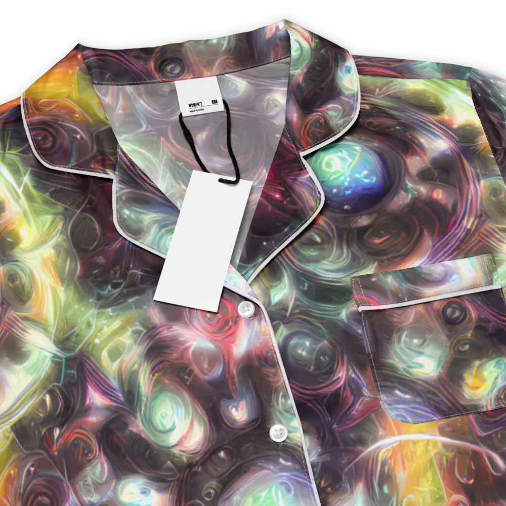 Opal Afterdark on Women's Short Sleeve Pajama Top — Product details