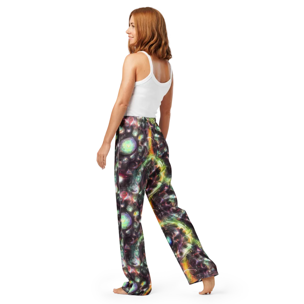 Opal Afterdark on Women's Pajama Pants — Back