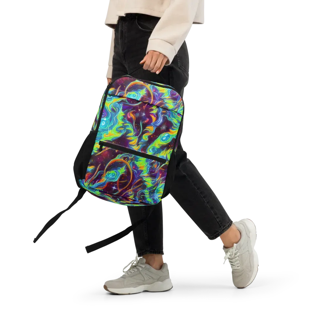 Nova Ribbons on Utility Backpack — Front