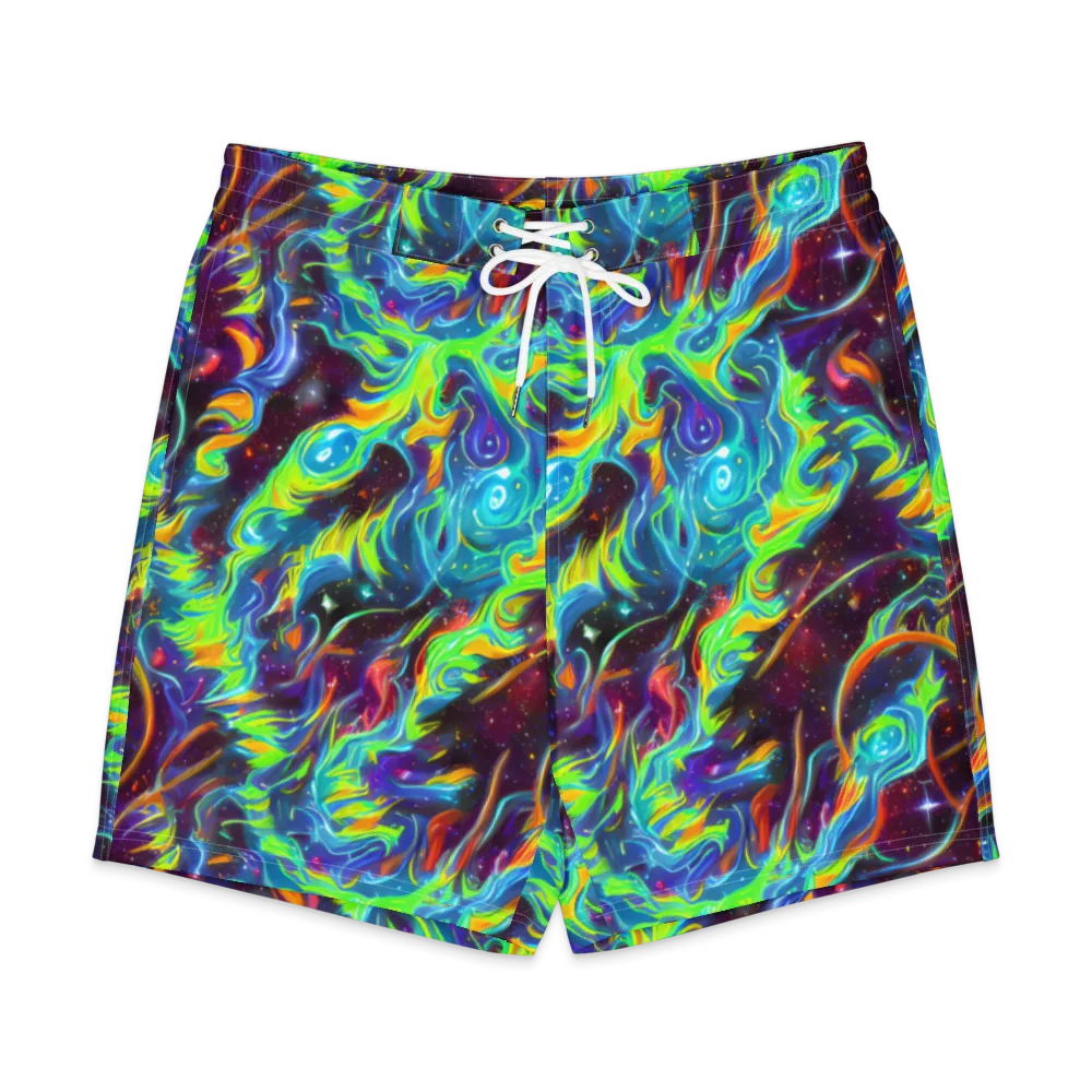 Nova Ribbons on Men's Board Shorts — Front