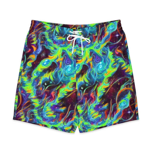 Nova Ribbons on a Men's Board Shorts