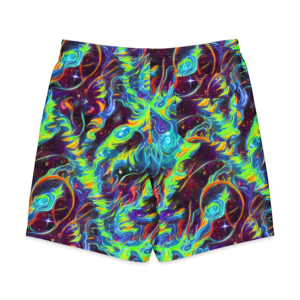 Nova Ribbons on Men's Board Shorts — Back