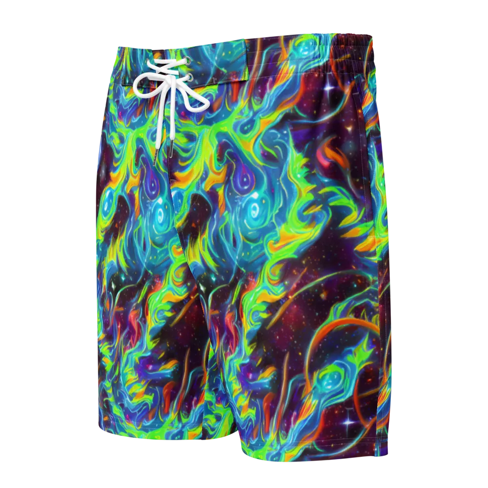 Nova Ribbons on Men's Board Shorts — Front