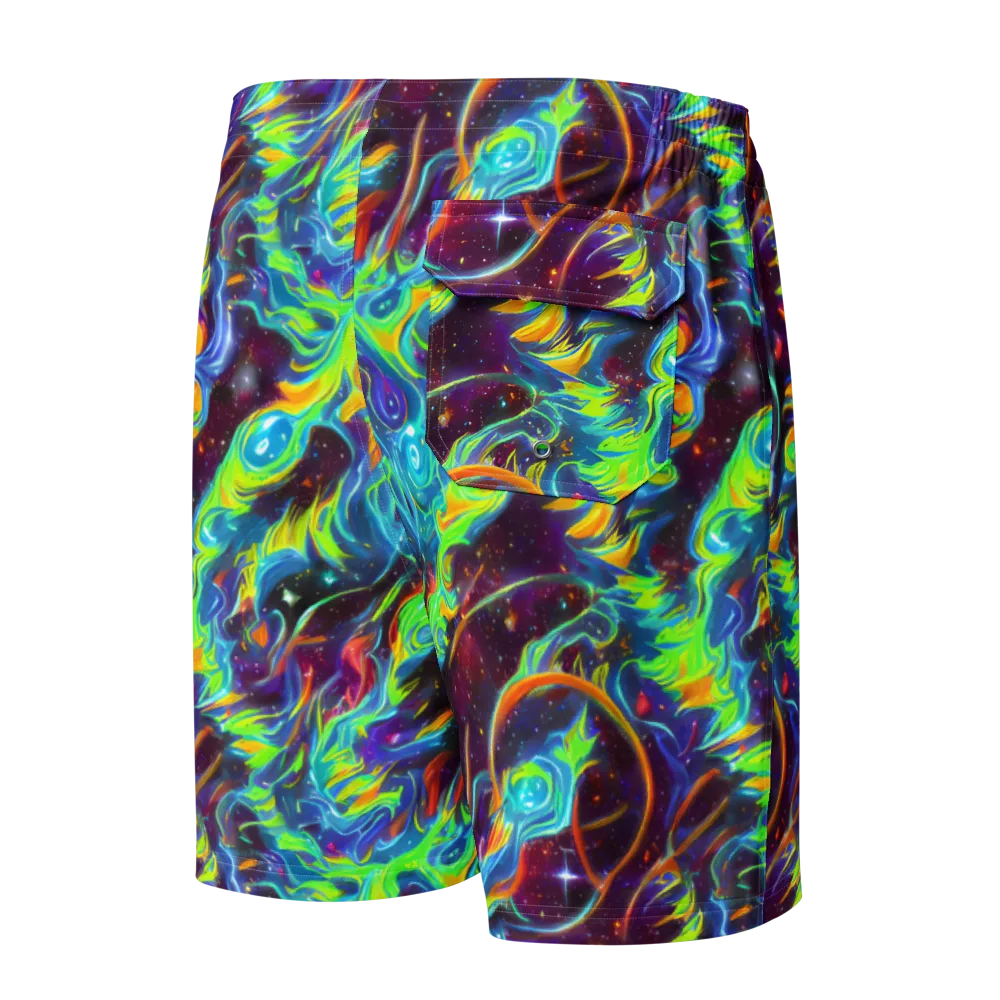 Nova Ribbons on Men's Board Shorts — Back