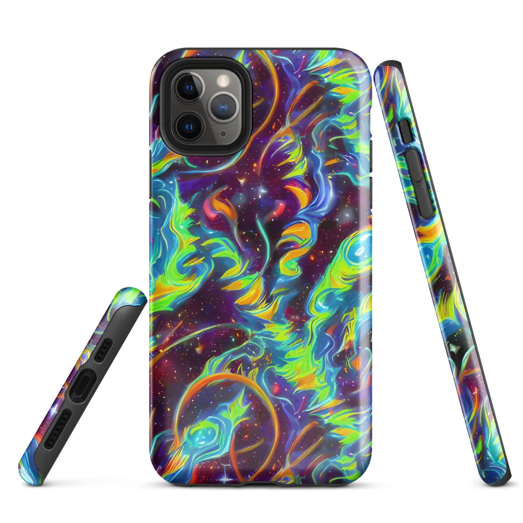 Nova Ribbons on Tough Case for iPhone® — Front