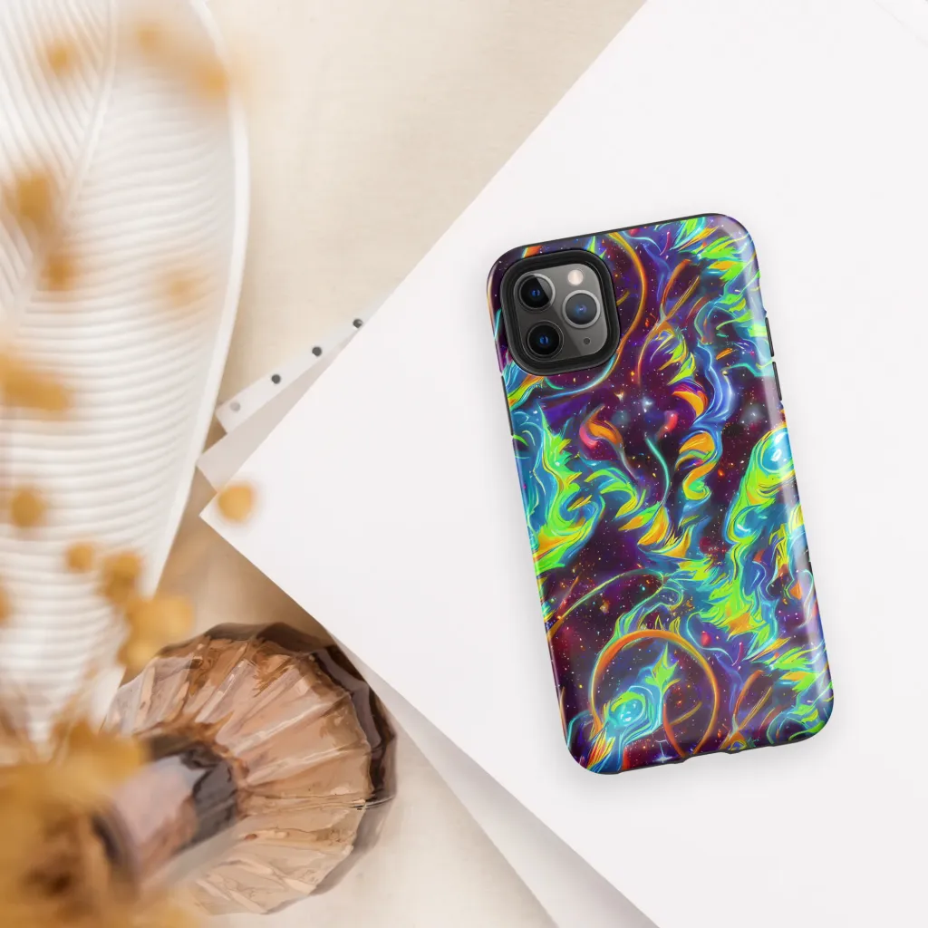 Nova Ribbons on Tough Case for iPhone® — Front