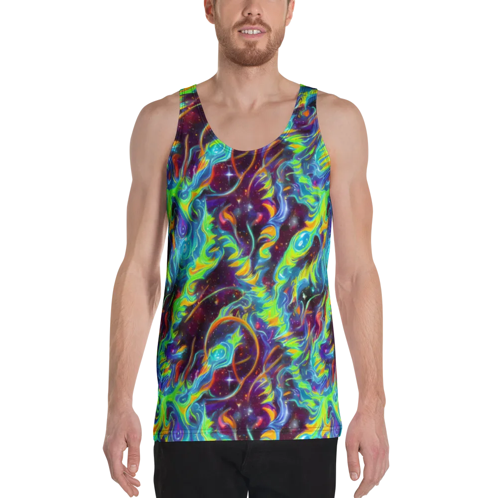 Nova Ribbons on Men's Tank Top — Front