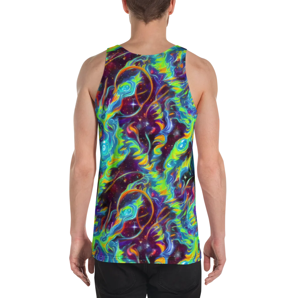 Nova Ribbons on Men's Tank Top — Back