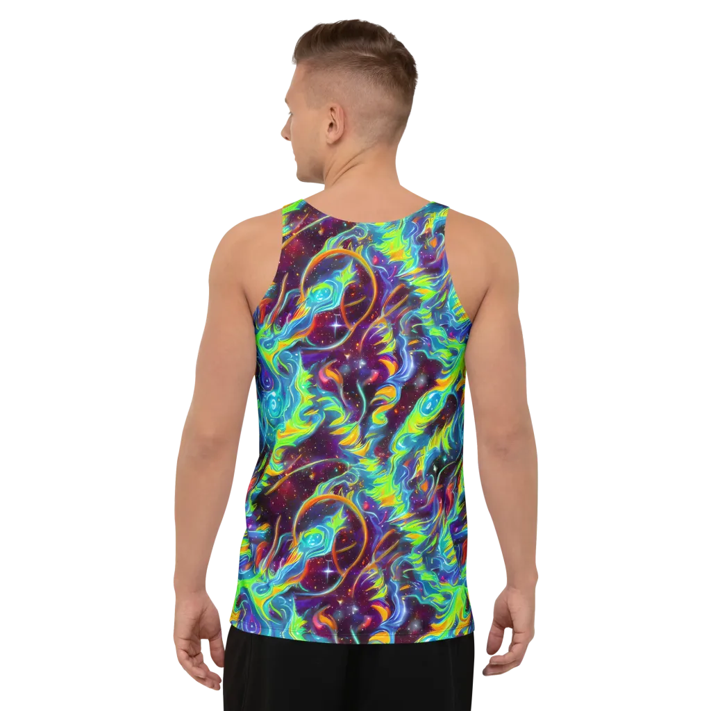 Nova Ribbons on Men's Tank Top — Back