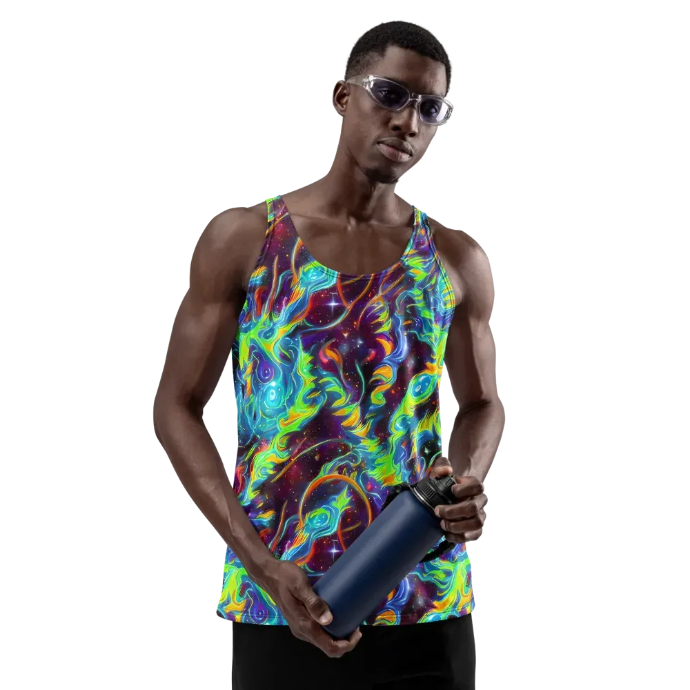 Nova Ribbons on Men's Tank Top — Front