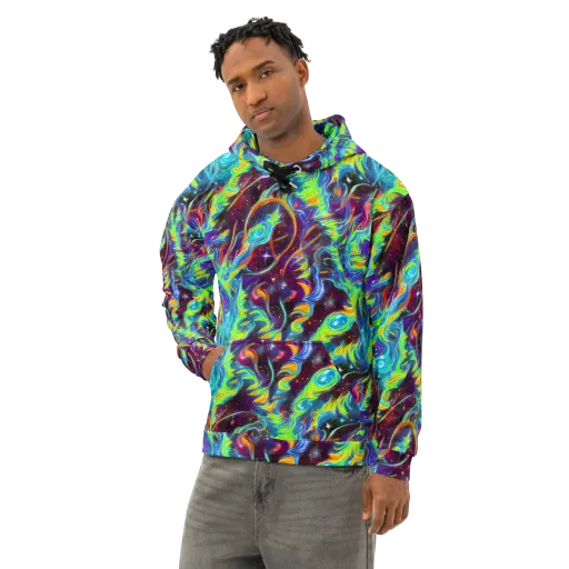 Nova Ribbons on a Cotton Hoodie