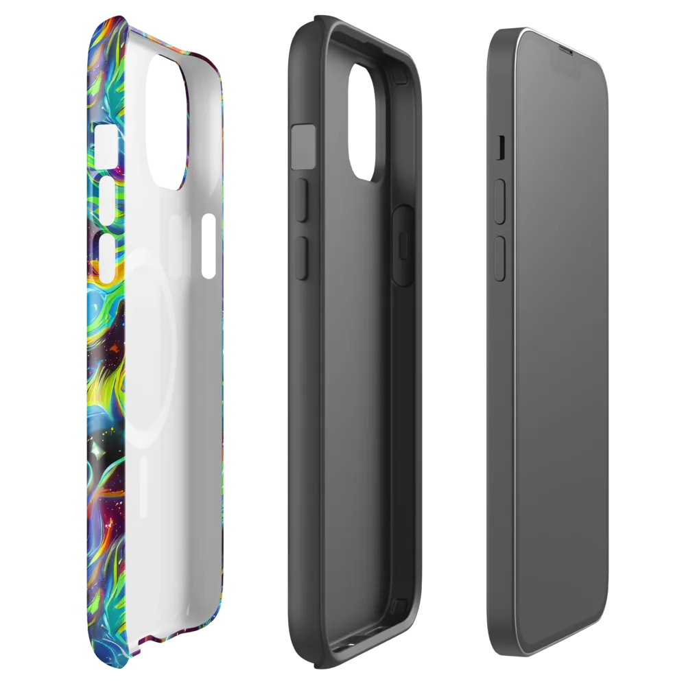 Nova Ribbons on MagSafe Tough Case for iPhone® — Front