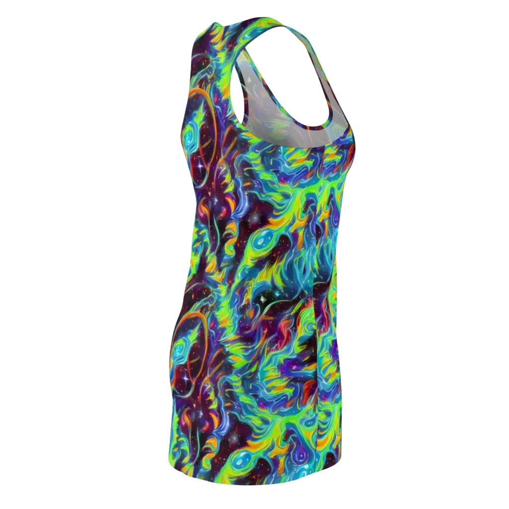 Nova Ribbons on Racerback Dress — Back Side