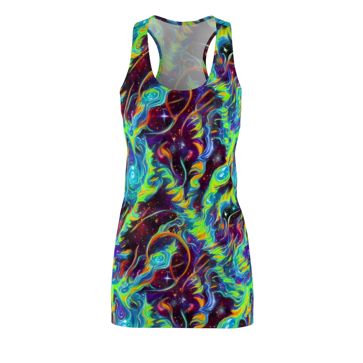 Nova Ribbons on Racerback Dress — Front