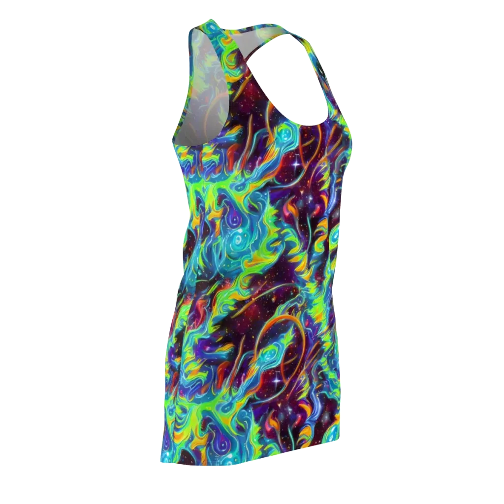 Nova Ribbons on Racerback Dress — Front Side